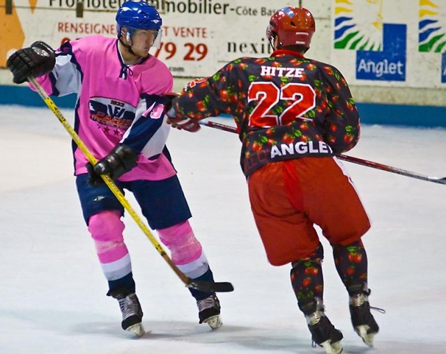 Photo hockey reportage D3 Carré Final : Anglet - Français Volants