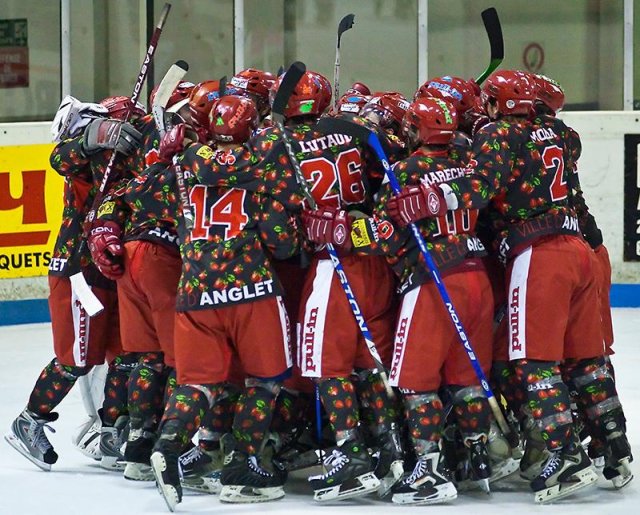 Photo hockey reportage D3 Carré Final : Anglet - Français Volants
