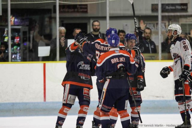 Photo hockey match Clermont-Ferrand - Montpellier  le 31/10/2019