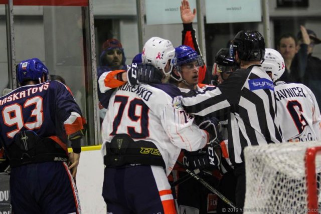 Photo hockey match Clermont-Ferrand - Montpellier  le 31/10/2019