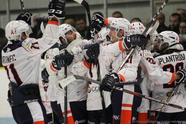 Photo hockey match Clermont-Ferrand - Montpellier  le 31/10/2019