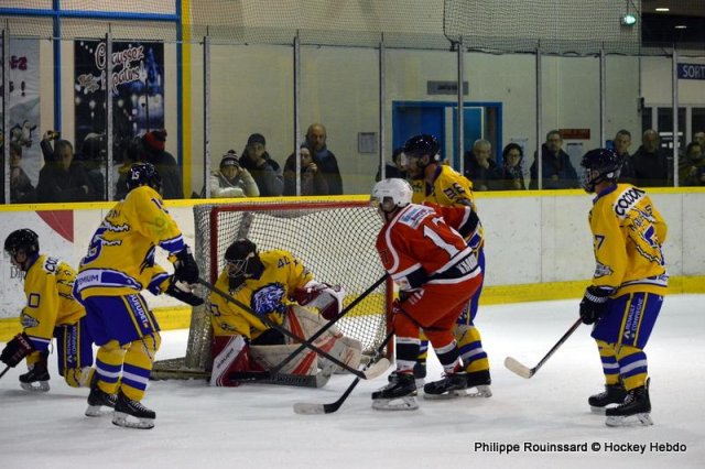 Photo hockey match Dijon  - Compiègne le 02/11/2019