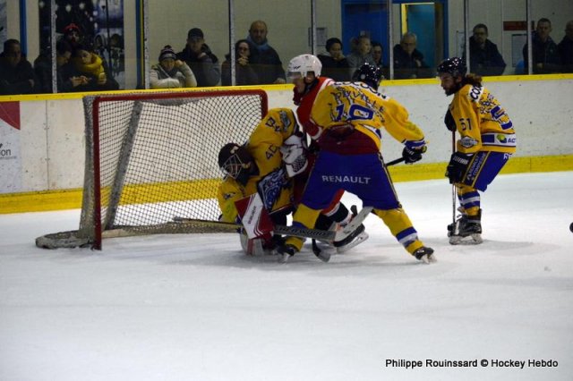 Photo hockey match Dijon  - Compiègne le 02/11/2019