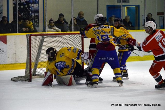Photo hockey match Dijon  - Compiègne le 02/11/2019