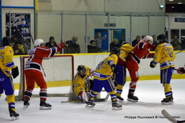 Photo hockey match Dijon  - Compiègne le 02/11/2019