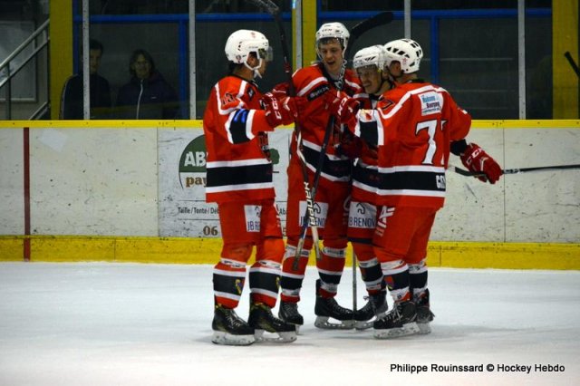 Photo hockey match Dijon  - Compiègne le 02/11/2019