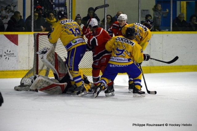 Photo hockey match Dijon  - Compiègne le 02/11/2019