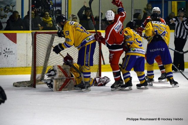 Photo hockey match Dijon  - Compiègne le 02/11/2019