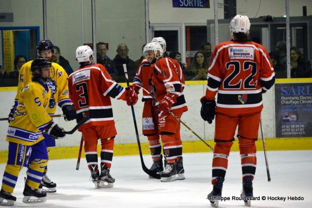 Photo hockey match Dijon  - Compiègne le 02/11/2019