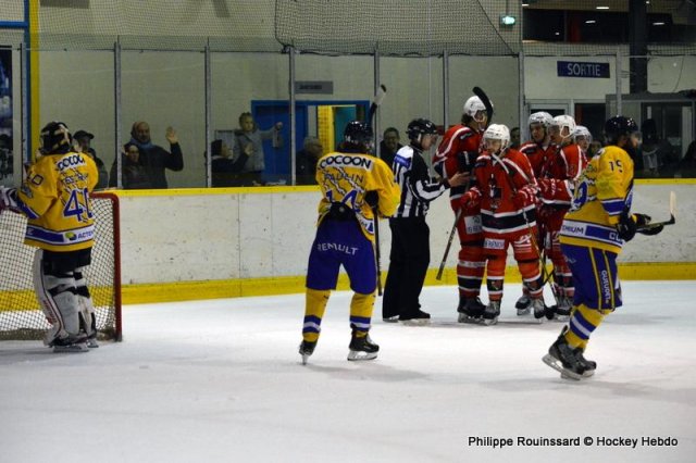 Photo hockey match Dijon  - Compiègne le 02/11/2019