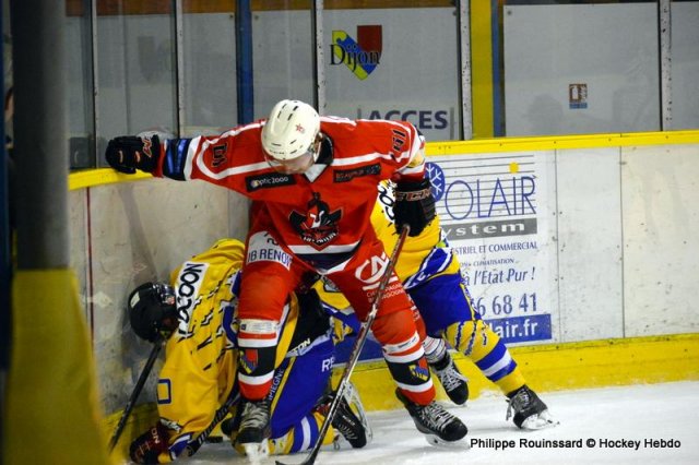 Photo hockey match Dijon  - Compiègne le 02/11/2019
