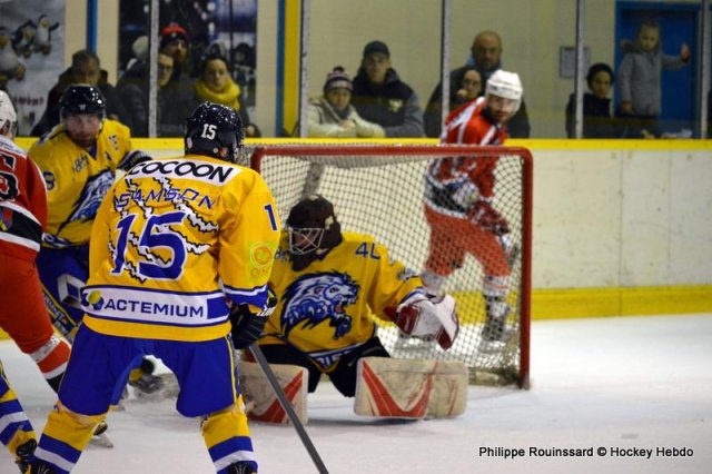 Photo hockey match Dijon  - Compiègne le 02/11/2019