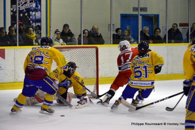 Photo hockey match Dijon  - Compiègne le 02/11/2019