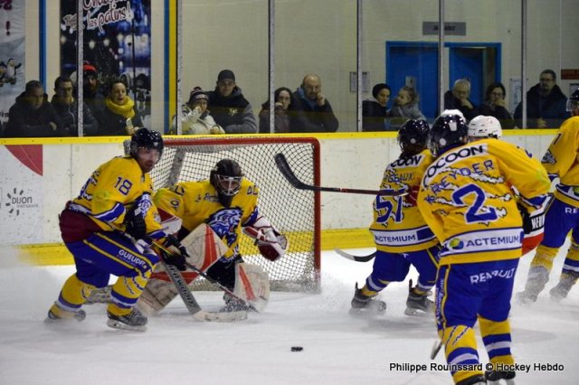 Photo hockey match Dijon  - Compiègne le 02/11/2019