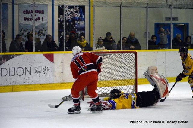 Photo hockey match Dijon  - Compiègne le 02/11/2019