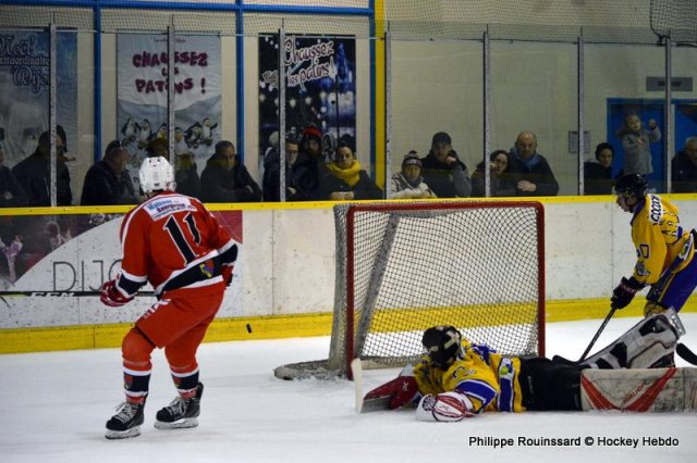 Photo hockey match Dijon  - Compiègne le 02/11/2019