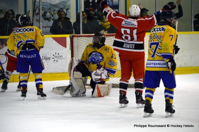Photo hockey match Dijon  - Compiègne le 02/11/2019