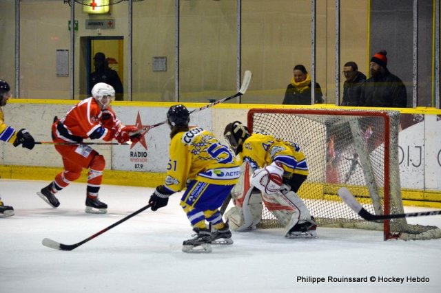Photo hockey match Dijon  - Compiègne le 02/11/2019