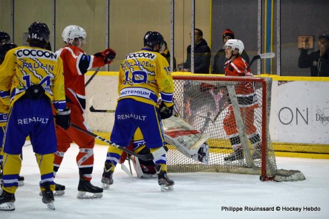 Photo hockey match Dijon  - Compiègne le 02/11/2019