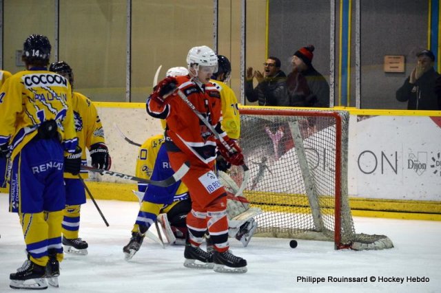 Photo hockey match Dijon  - Compiègne le 02/11/2019