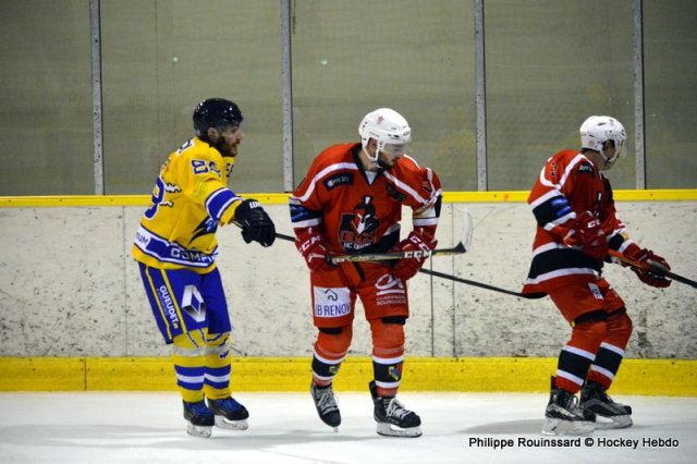 Photo hockey match Dijon  - Compiègne le 02/11/2019