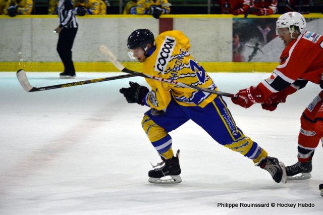 Photo hockey match Dijon  - Compiègne le 02/11/2019