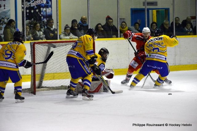 Photo hockey match Dijon  - Compiègne le 02/11/2019