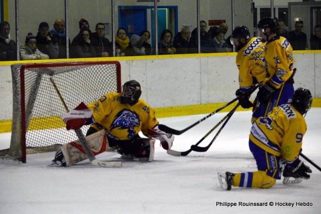 Photo hockey match Dijon  - Compiègne le 02/11/2019