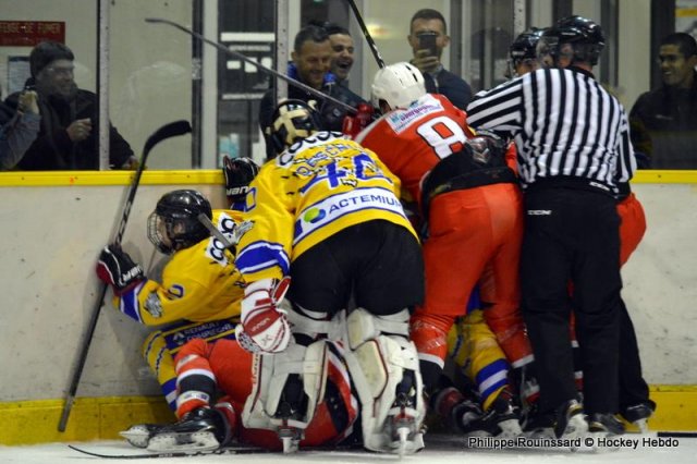 Photo hockey match Dijon  - Compiègne le 02/11/2019