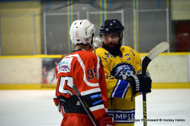 Photo hockey match Dijon  - Compiègne le 02/11/2019