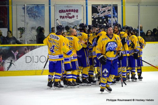 Photo hockey match Dijon  - Compiègne le 02/11/2019