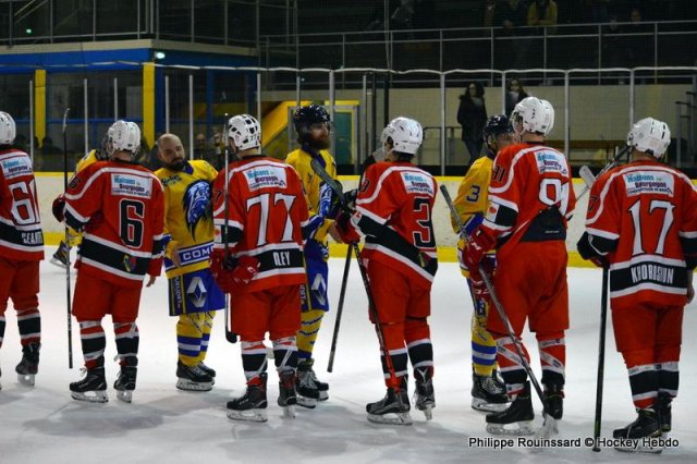 Photo hockey match Dijon  - Compiègne le 02/11/2019