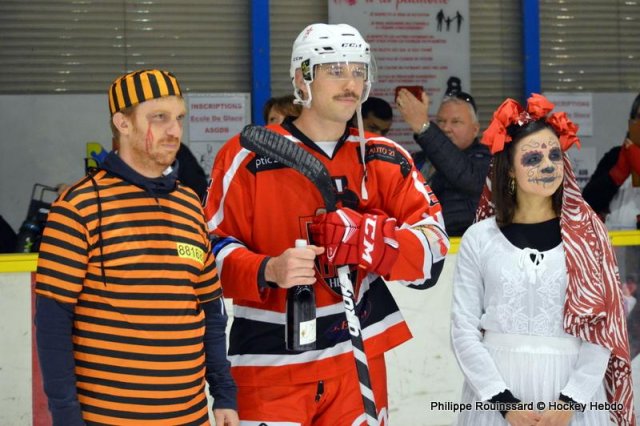 Photo hockey match Dijon  - Compiègne le 02/11/2019