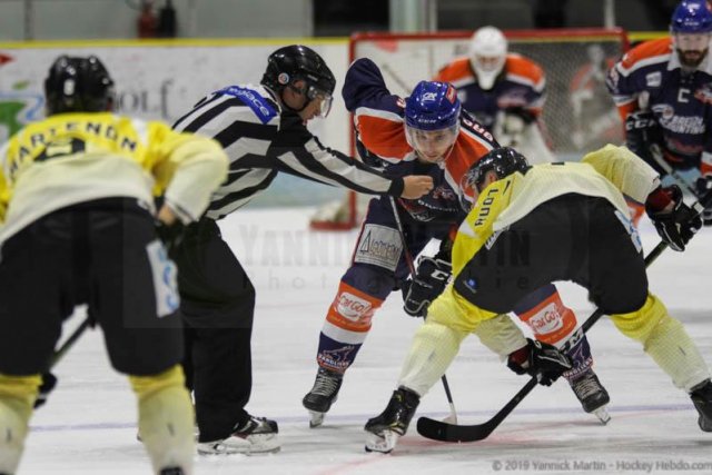 Photo hockey match Clermont-Ferrand - Chambéry le 02/11/2019