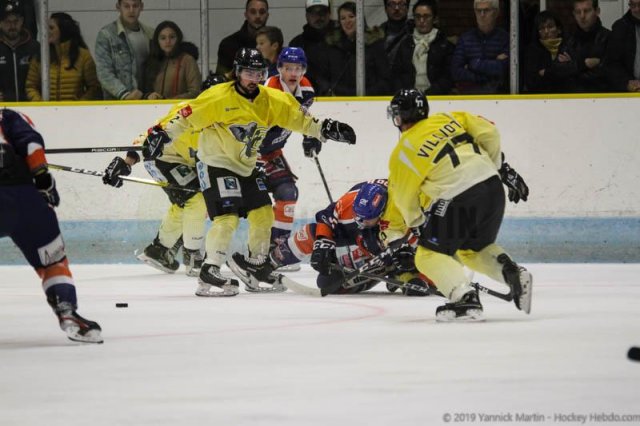 Photo hockey match Clermont-Ferrand - Chambéry le 02/11/2019