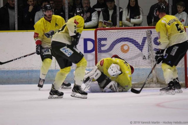 Photo hockey match Clermont-Ferrand - Chambéry le 02/11/2019