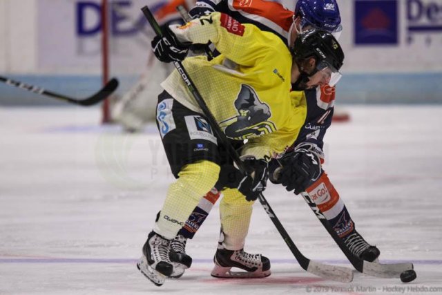 Photo hockey match Clermont-Ferrand - Chambéry le 02/11/2019