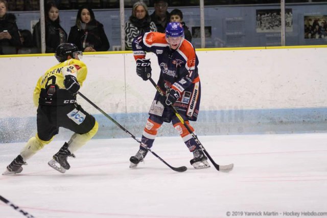 Photo hockey match Clermont-Ferrand - Chambéry le 02/11/2019