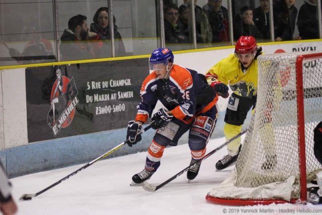 Photo hockey match Clermont-Ferrand - Chambéry le 02/11/2019