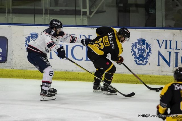 Photo hockey match Nice - Angers  le 02/11/2019