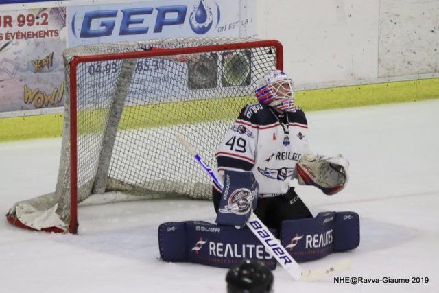 Photo hockey match Nice - Angers  le 02/11/2019