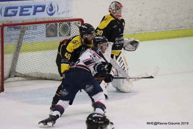 Photo hockey match Nice - Angers  le 02/11/2019