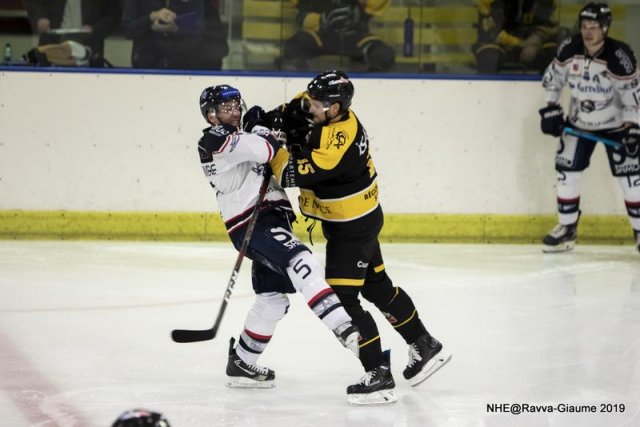 Photo hockey match Nice - Angers  le 02/11/2019