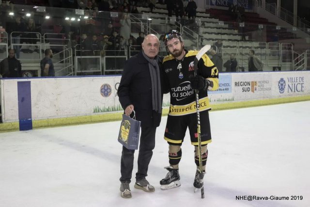 Photo hockey match Nice - Angers  le 02/11/2019