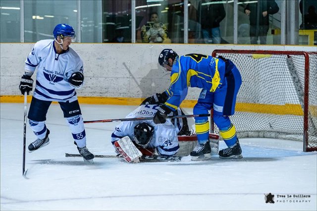 Photo hockey match Châlons-en-Champagne - Paris (FV) le 09/11/2019