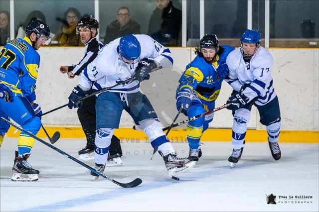 Photo hockey match Châlons-en-Champagne - Paris (FV) le 09/11/2019