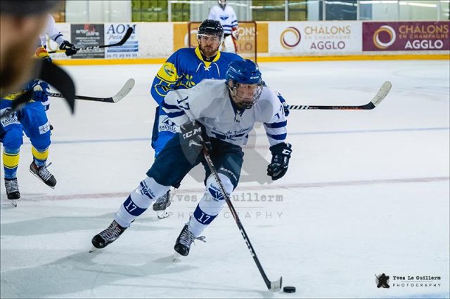 Photo hockey match Châlons-en-Champagne - Paris (FV) le 09/11/2019