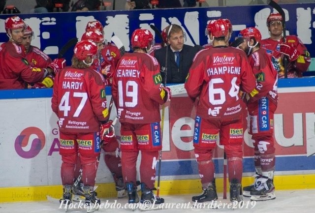 Photo hockey match Grenoble  - Mulhouse le 15/11/2019
