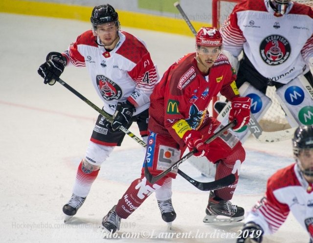 Photo hockey match Grenoble  - Mulhouse le 15/11/2019