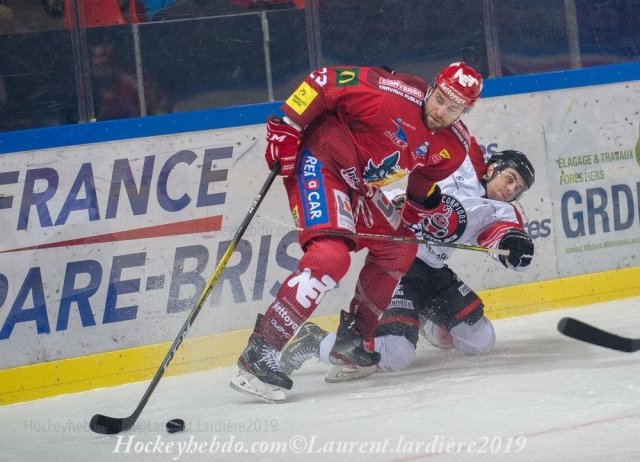 Photo hockey match Grenoble  - Mulhouse le 15/11/2019
